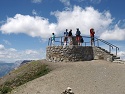 Vyhlídková plošina na vrcholu Cima de la Bonette (2 860 m)