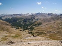 Jižní výhled z Cima de la Bonette