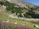 Stoupání z údolí Var na Col de la Cayolle