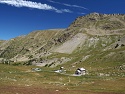 Výhled k Refuge de la Cayolle