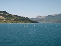 Jezero Lac de Serre-Ponçon u Savines-le-Lac