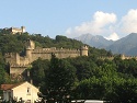 Bellinzona a její hrady