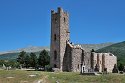 Pozůstatky kostela u osady Cetina