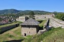 Ruiny hradu nad městečkem Jajce