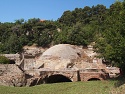 Tempio di Mercurio v římských lázních v Baia