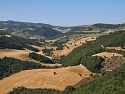 Krajina mezi městečky Larino a Casacalenda v regionu Molise