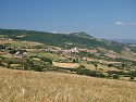 Výhledy ze silnice SS87 v regionu Molise